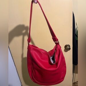 Stylish Red Women's Shoulder Bag